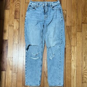 American Eagle Outfitters Light Blue Straight Leg Jeans